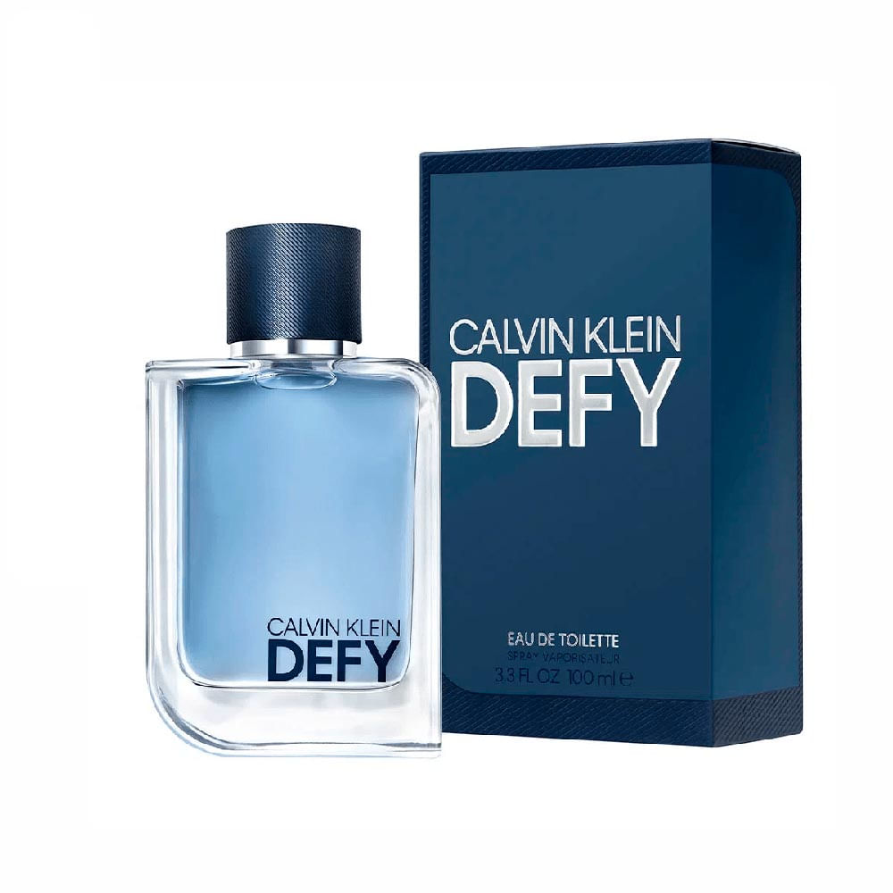 Defy De Calvin Klein Eau De Toilette Perfume Masculino 100 Ml