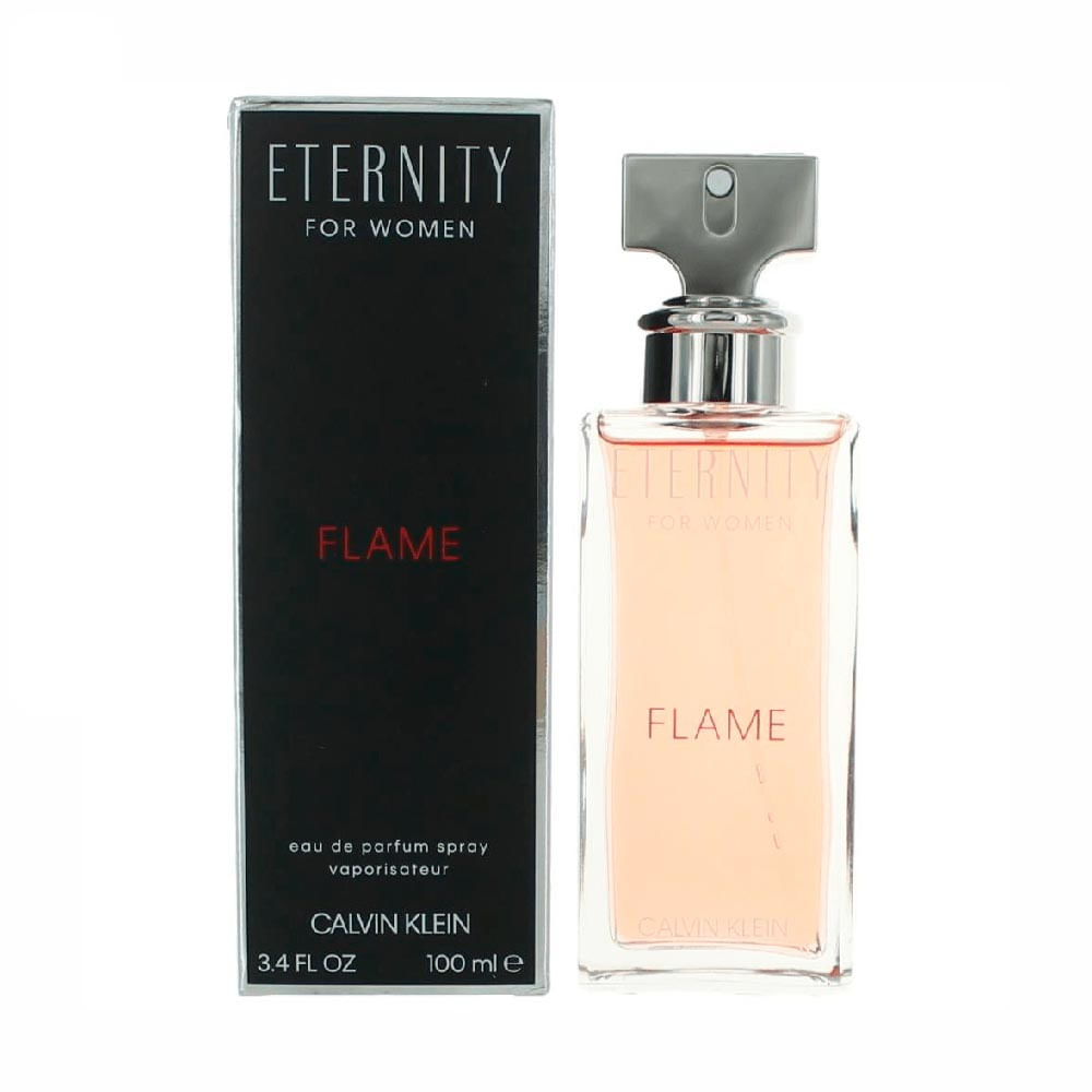 Eternity Flame For Women de Calvin Klein Eau de Parfum Perfume Feminino 100 ml