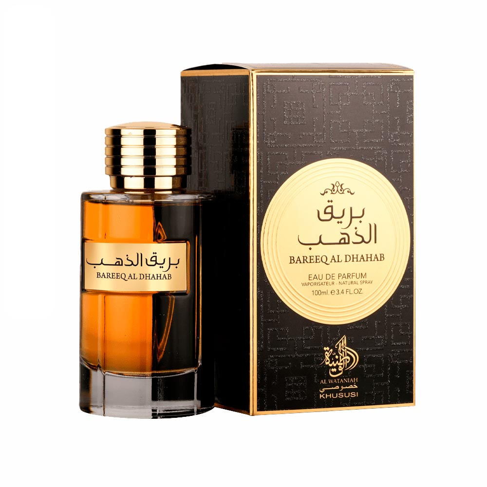 Perfume Árabe Unissex Al Wataniah Bareeq Al Dhahab Eau De Parfum 100ml