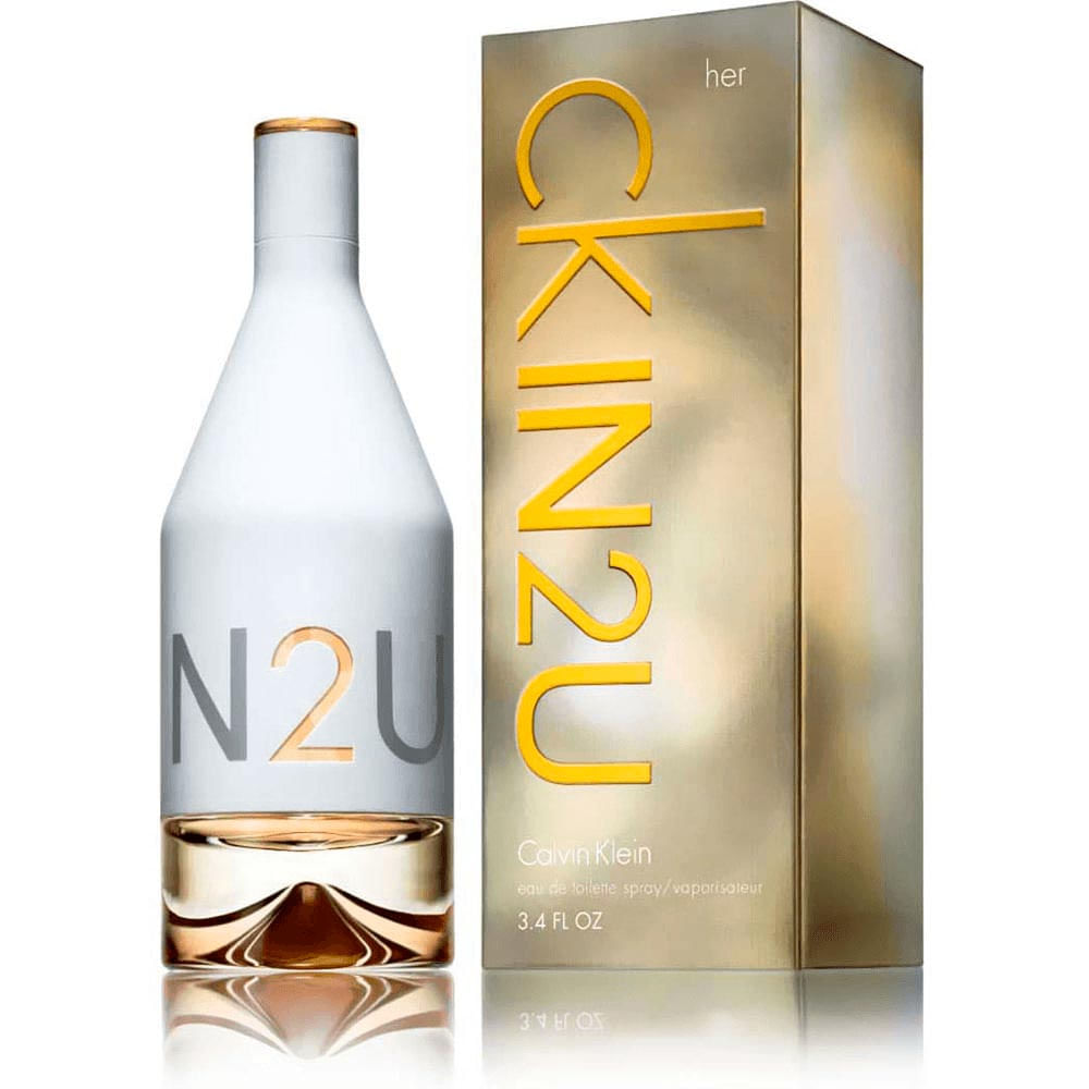 Ckin2u De Calvin Klein Eau De Toilette Perfume Feminino 100 Ml