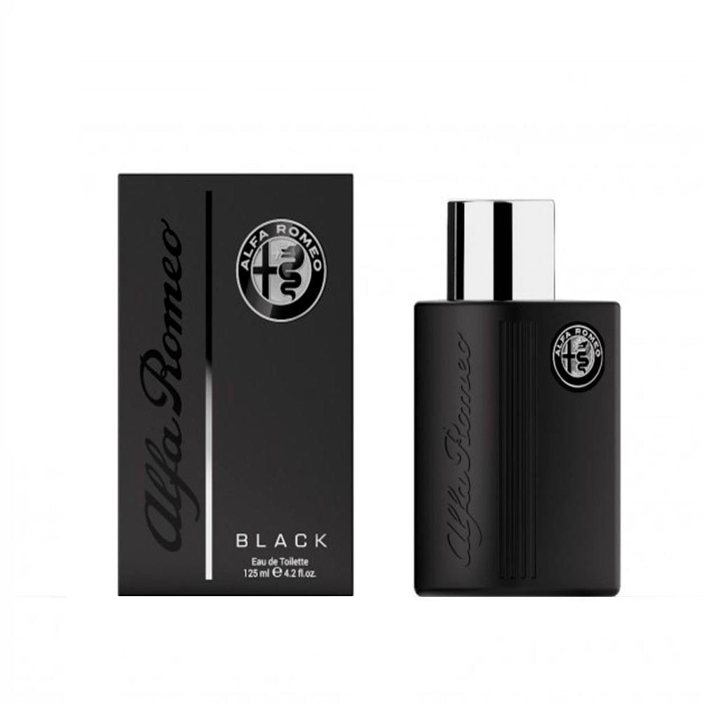 Alfa Romeo Black Eau De Toilette Perfume Masculino 40ml