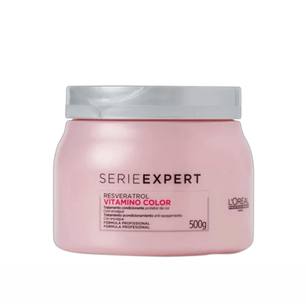 Máscara Capilar L'Oréal Professionnel Serie Expert Vitamino Color Resveratrol 500ml