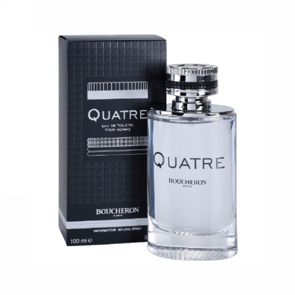 Boucheron Quatre Pour Homme Eau de Toilette Perfume Masculino 100ml