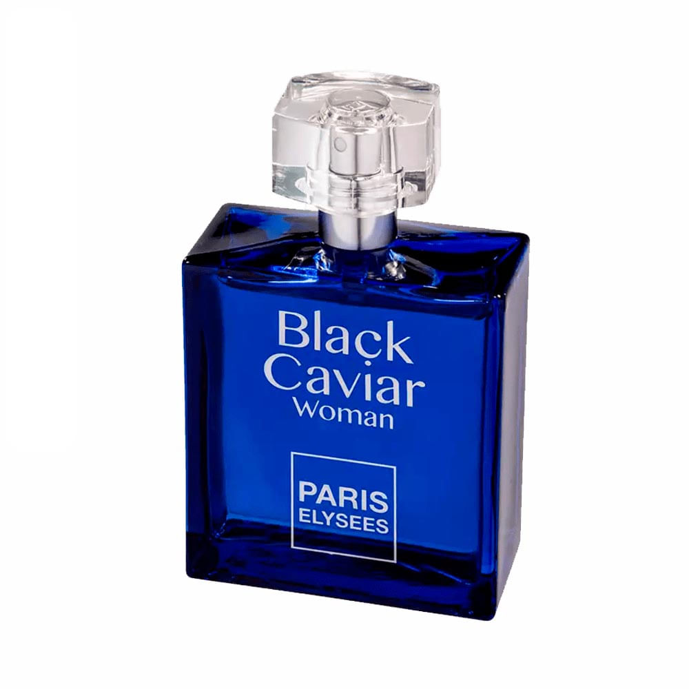 Paris Elysees Black Caviar Woman Eau de Toilette Perfume Feminino 100ml