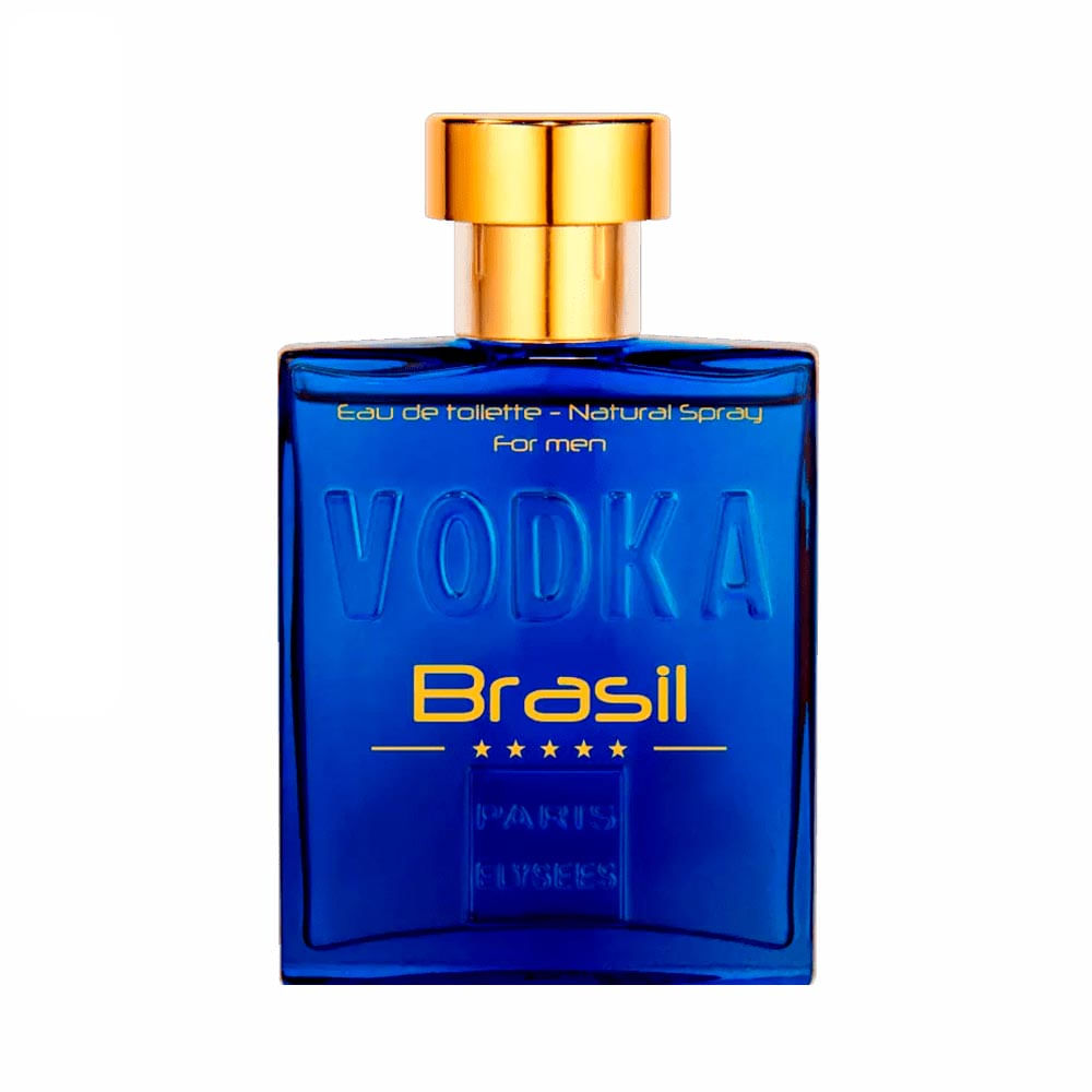 Perfume Masculino Vodka Brasil Blue Paris Elysees Eau de Toilette 100ml