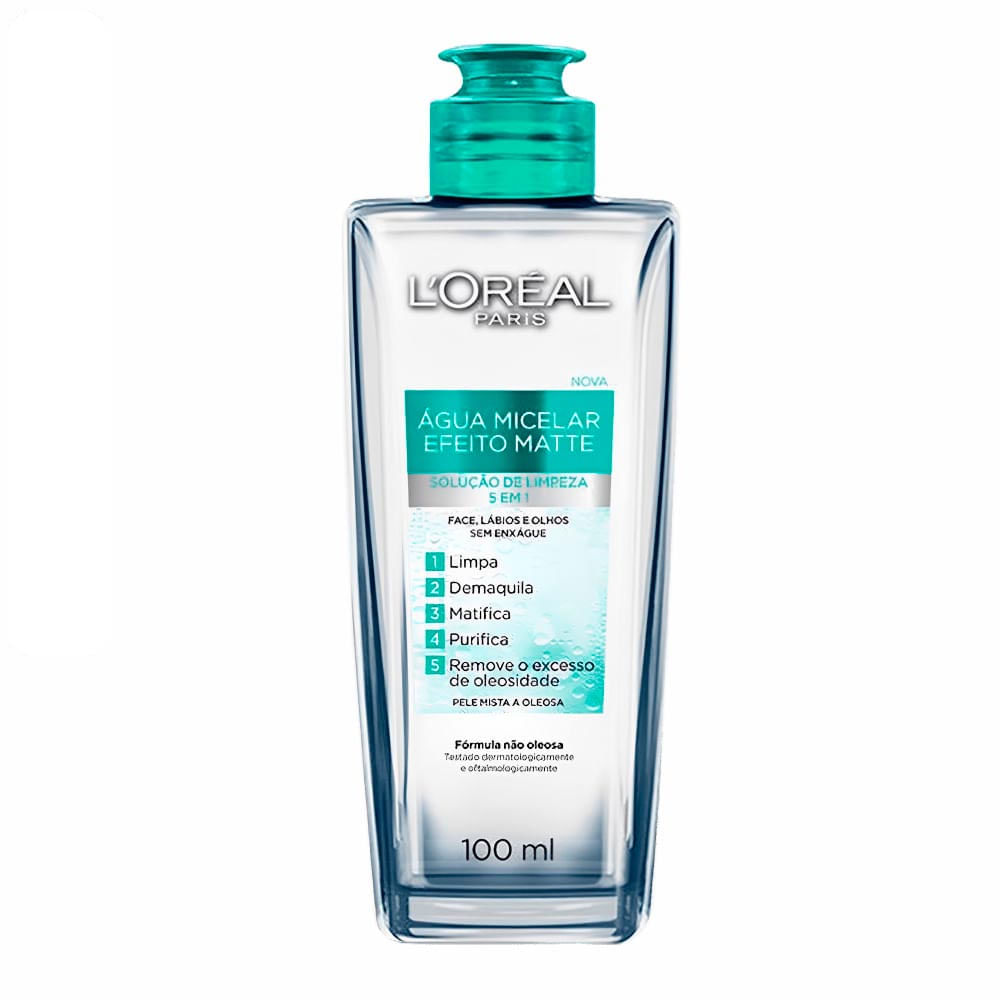 Água Micelar L'Oréal Oily Matte 100ml