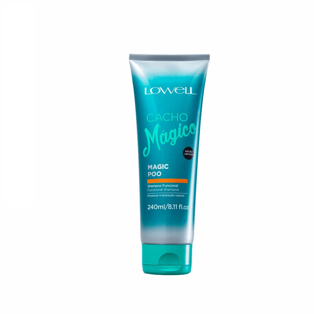 Shampoo Sem Sulfato Lowell Cacho Mágico Magic Poo 240ml