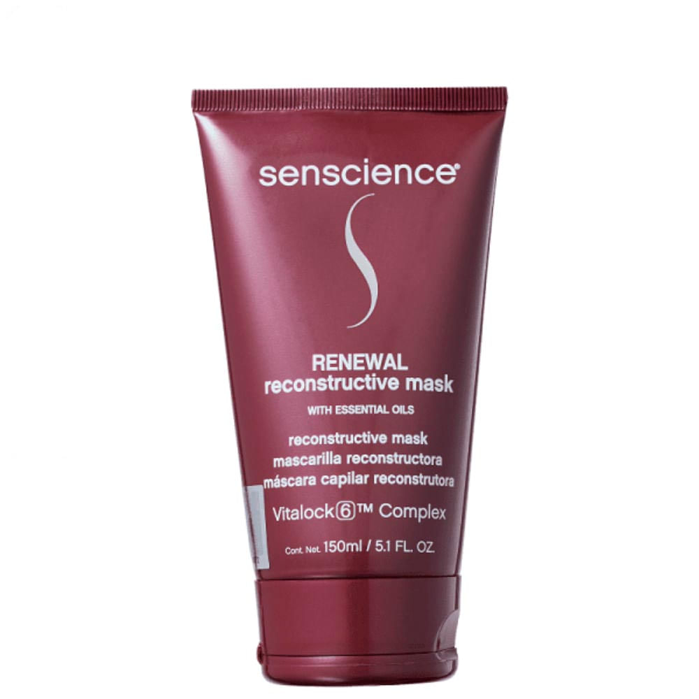 Máscara Capilar Reconstrutora Senscience Renewal 150ml