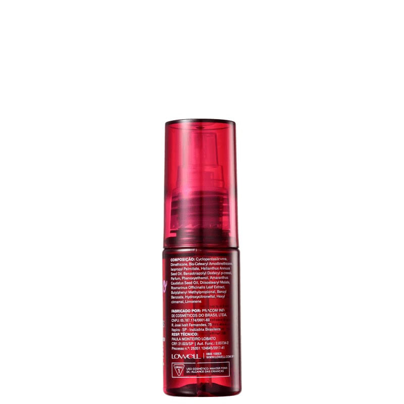 Óleo Capilar Lowell Keeping Liss Liso Mágico 30Ml
