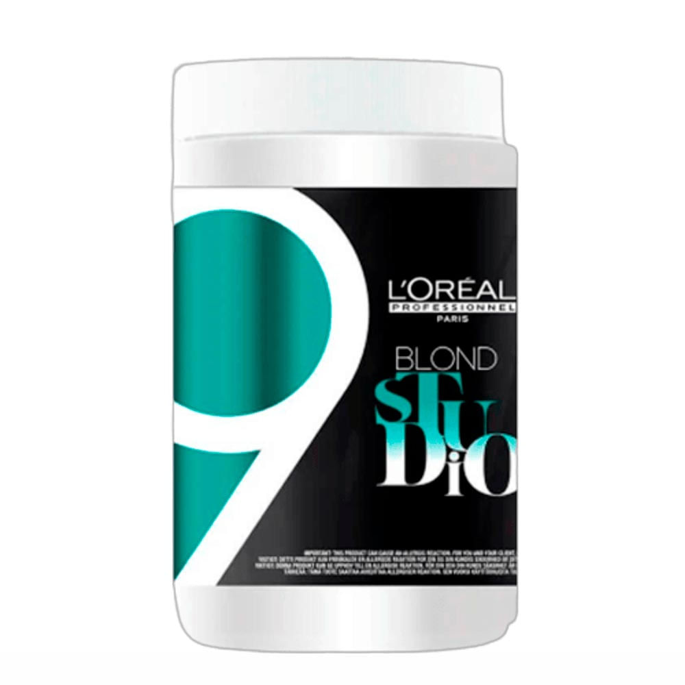 Pó Descolorante L'Oréal Professionnel Blond Studio 9 Mult Tech Powder Hperf 500g