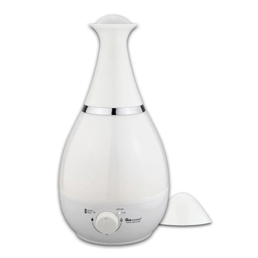 Umidificador de Ar Ultrassônico 4 em 1 Branco MedLevensohn
