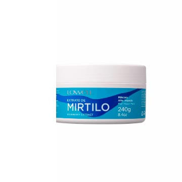 Máscara Capilar Lowell Extrato De Mirtilo Alto Impacto 240g