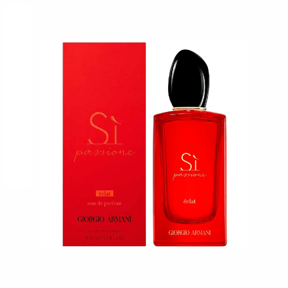 Armani Sì Passione Éclat de Giorgio Armani Eau de Parfum Perfume Feminino 100 ml