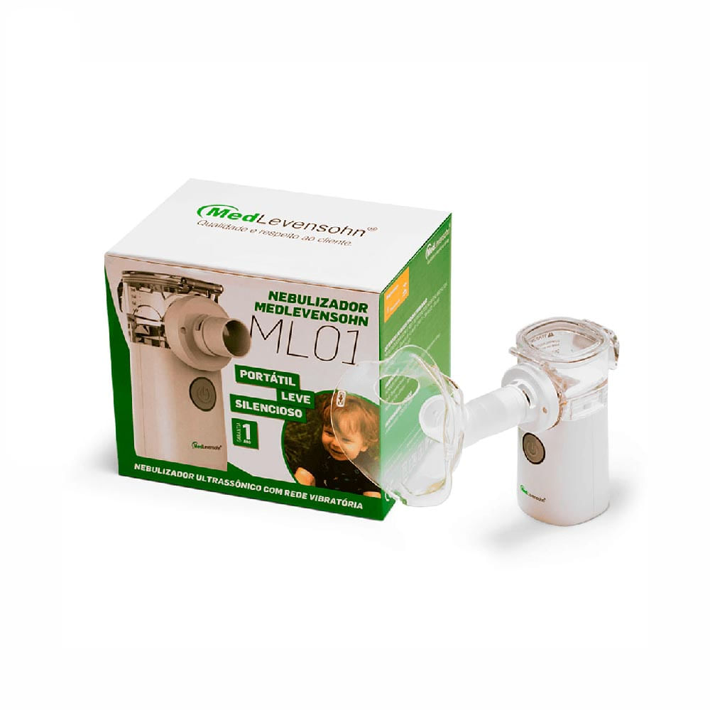 Nebulizador Ultrassônico Portátil Ml01 Medlevensohn