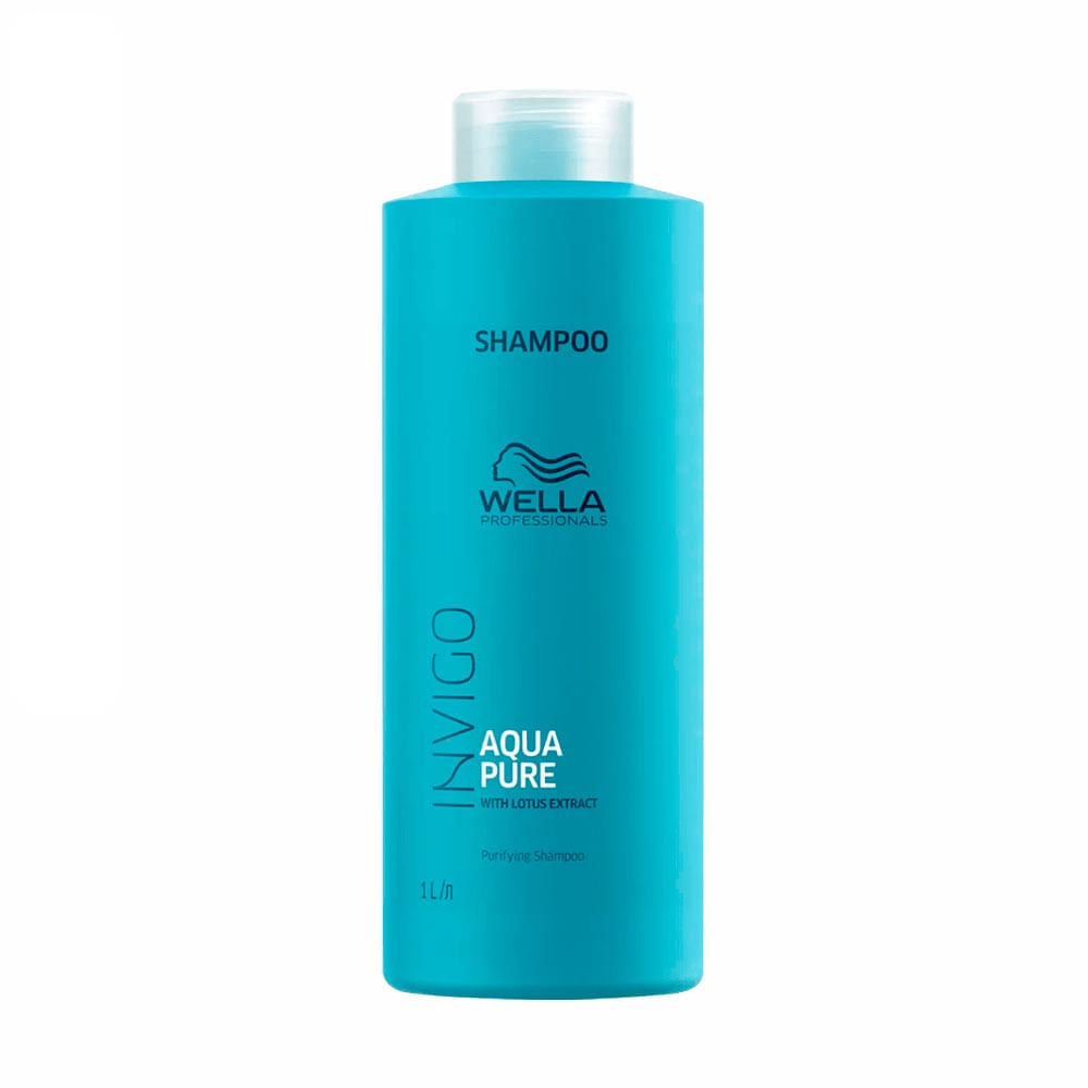 Shampoo Antirresíduos Wella Professionals Invigo Balance Aqua Pure 1000ml