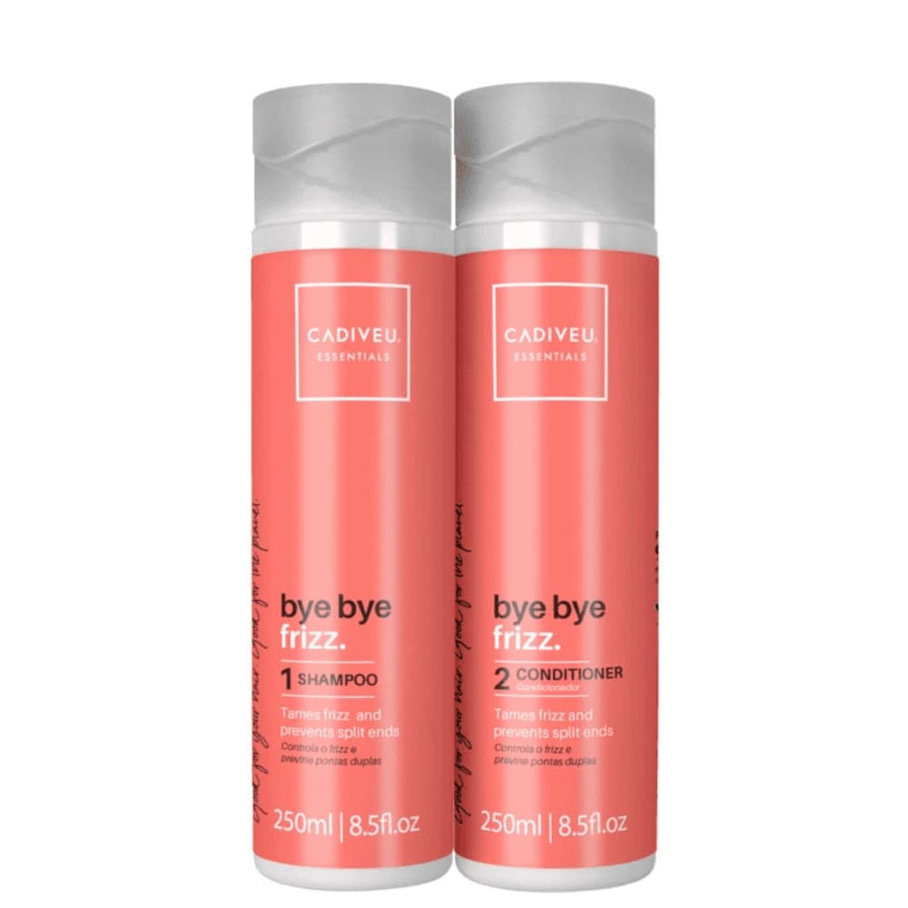 Kit Cadiveu Professional Essentials Bye Bye Frizz Shampoo + Condicionador 250ml