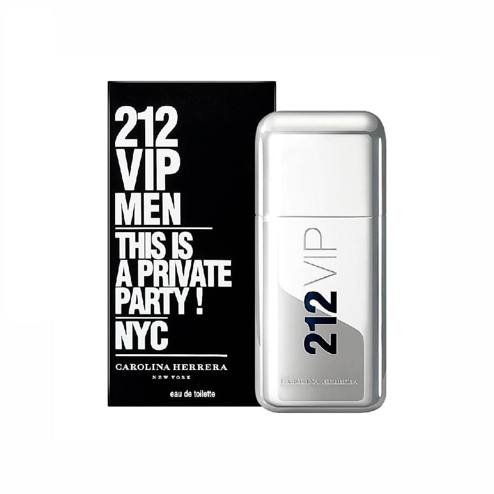 212 Vip Men by Carolina Herrera Eau de Toilette Perfume Masculino 100 ml