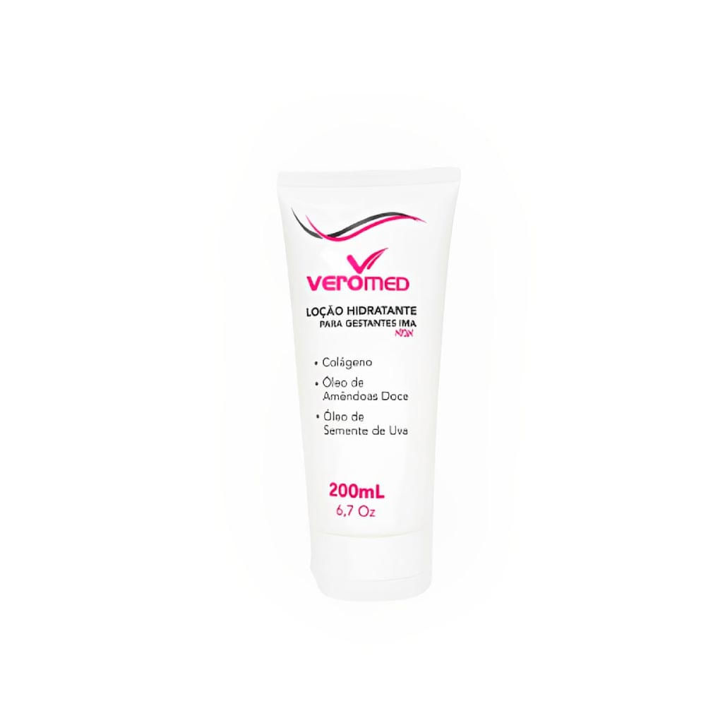 Loção Hidratante Corporal Para Gestante Ima 200ml Veromed