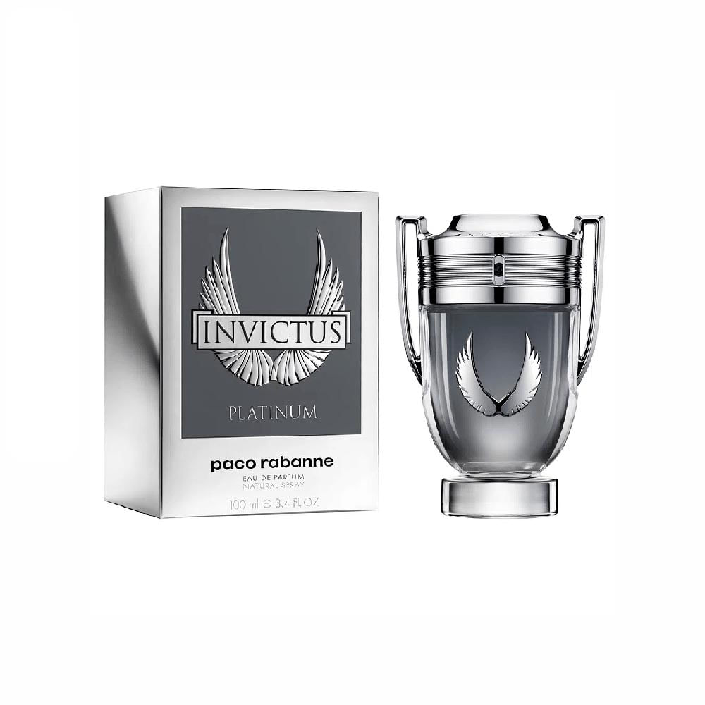 Invictus Platinum de Paco Rabanne Eau de Parfum Perfume Masculino 100 ml