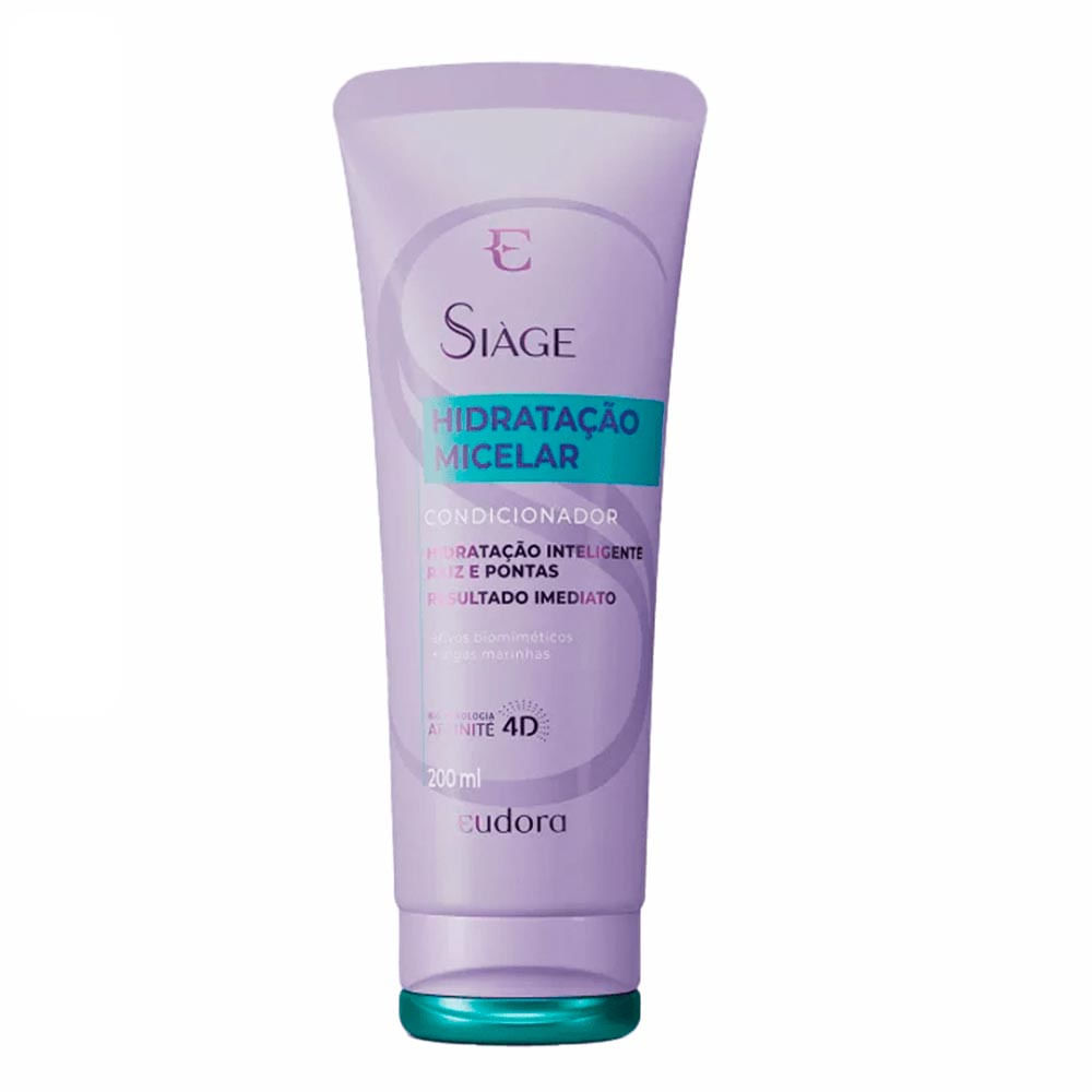Condicionador Eudora Siàge Hidratação Micelar 200ml