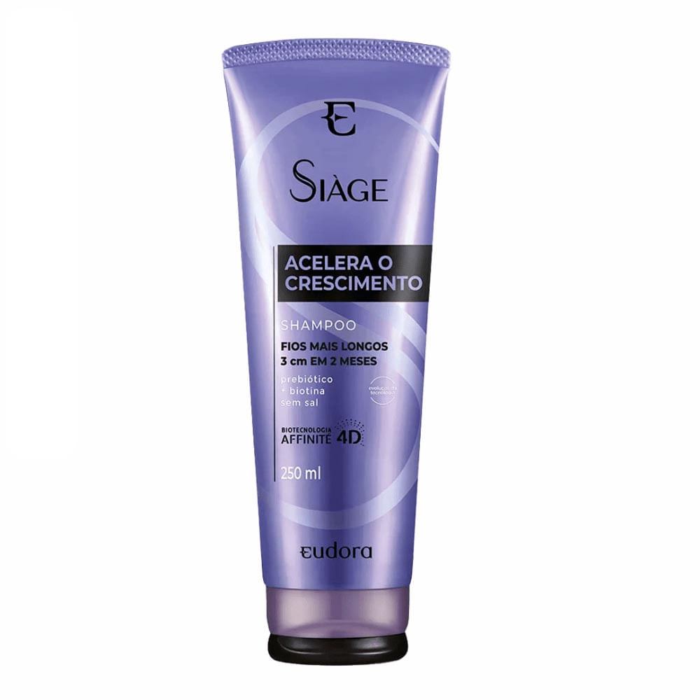 Shampoo Eudora Siàge Acelera Crescimento 250ml