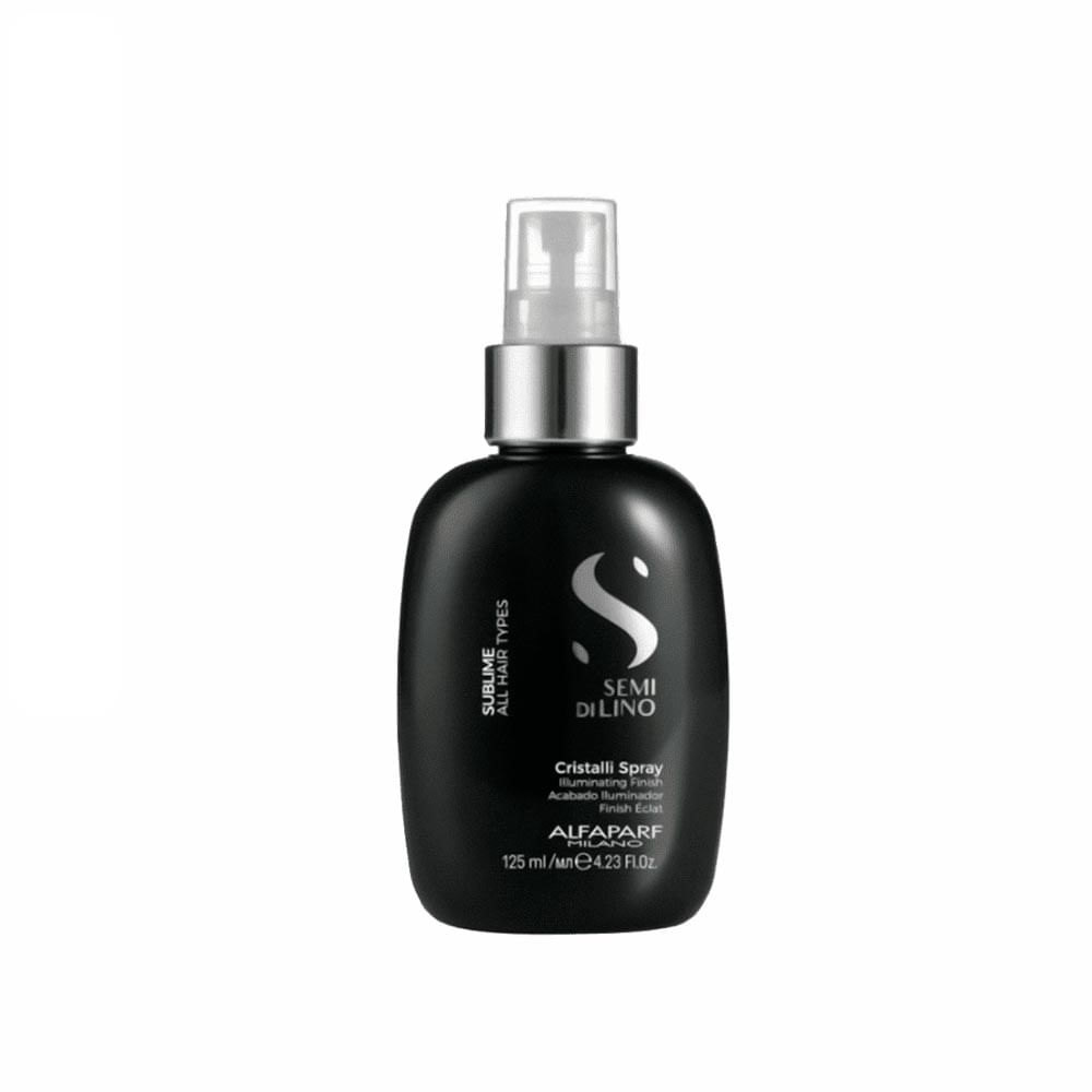 Spray De Brilho Capilar Alfaparf Milano Sublime Semi Di Lino Cristalli 125Ml