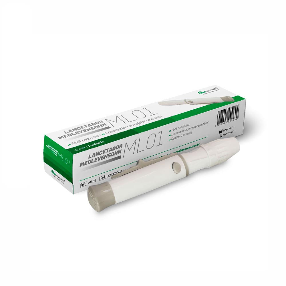 Lancetador Caneta para Diabetes MedLevensohn