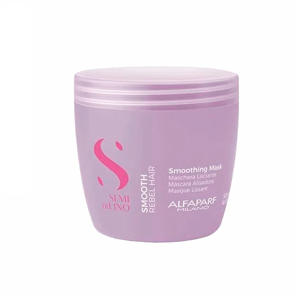 Máscara Alisadora Alfaparf Semi Di Lino Smooth Smoothing 500Ml