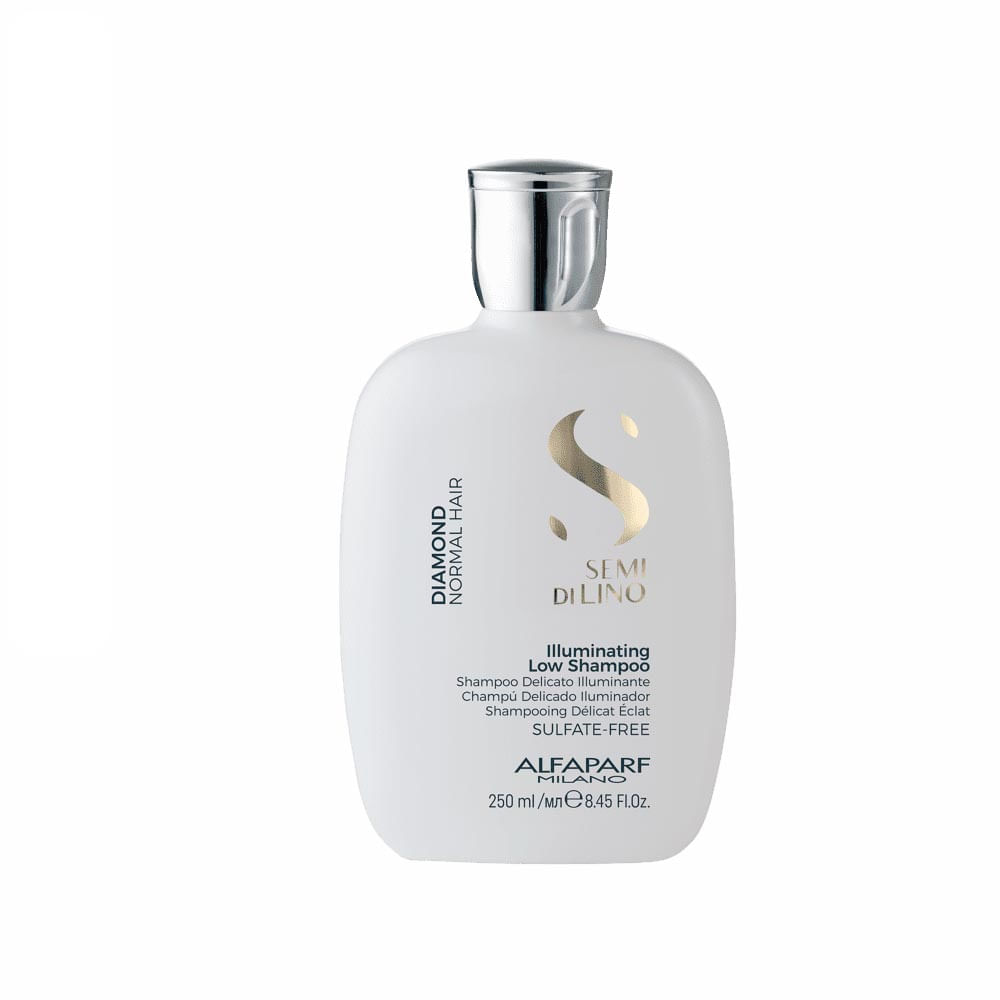 Shampoo Alfaparf Sem Sulfato Milano Semi Di Lino Diamond Illuminating Low 250ml