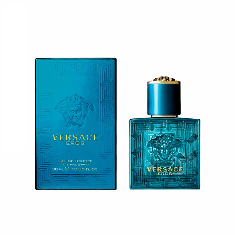 Versace Eros Pour Homme Eau de Toilette Perfume Masculino 30ml