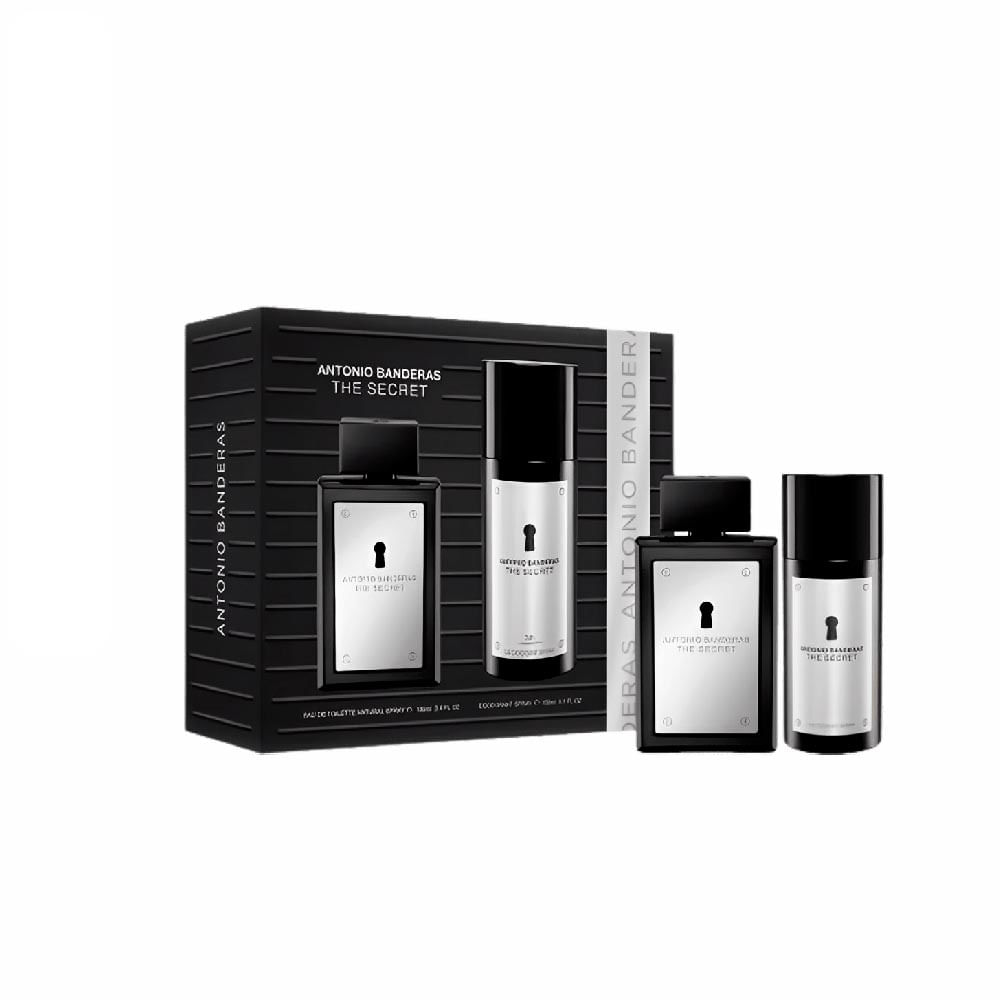 Kit Antonio Banderas Secret Eau de Toilette 100ml + Desodorante Spray 150ml
