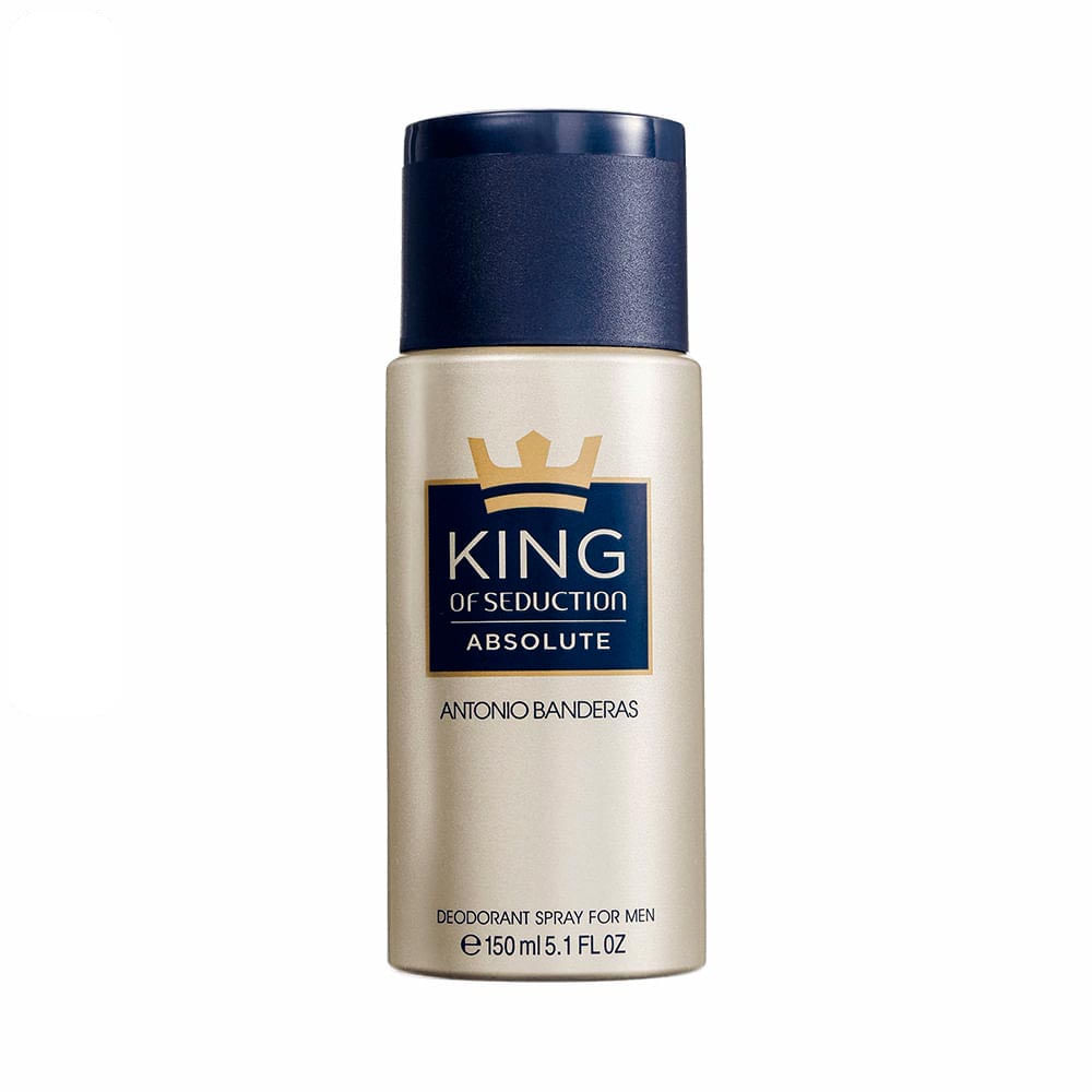 Antonio Banderas King of Seduction Absolute Desodorante Masculino 150ml