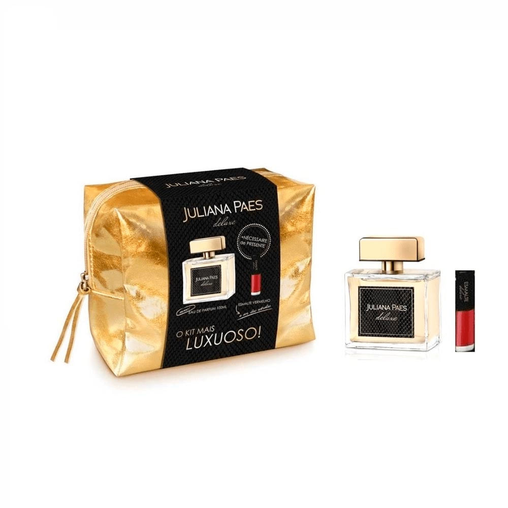 Kit Deluxe Juliana Paes Eau de Toilette 100ml + Esmalte + Nécessaire