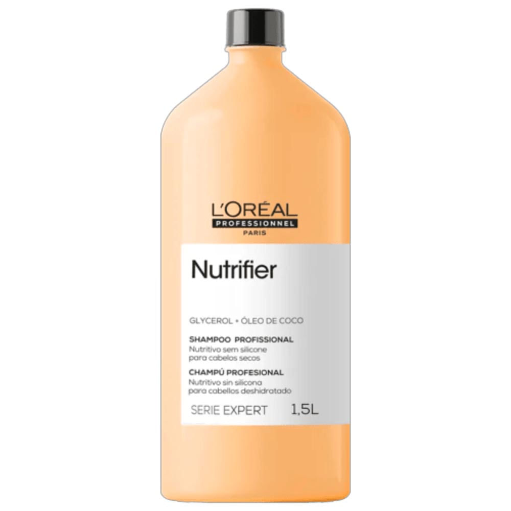 Shampoo L'Oréal Professionnel Nutrifier Glycerol + Óleo de Coco 1500ml