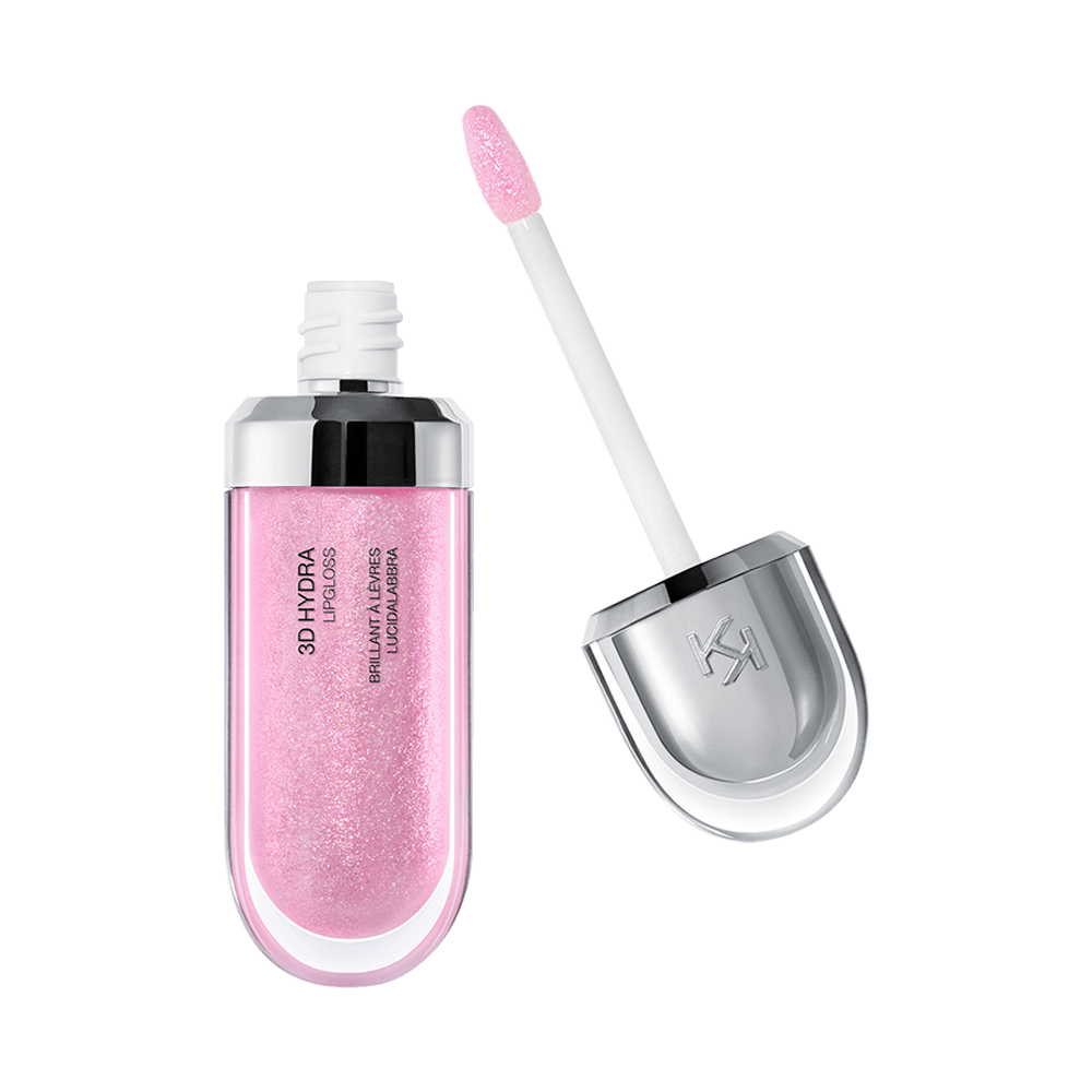Batom Liquido Kiko Lip Gloss 3D Hydra Cor 27 Pearly Lavender