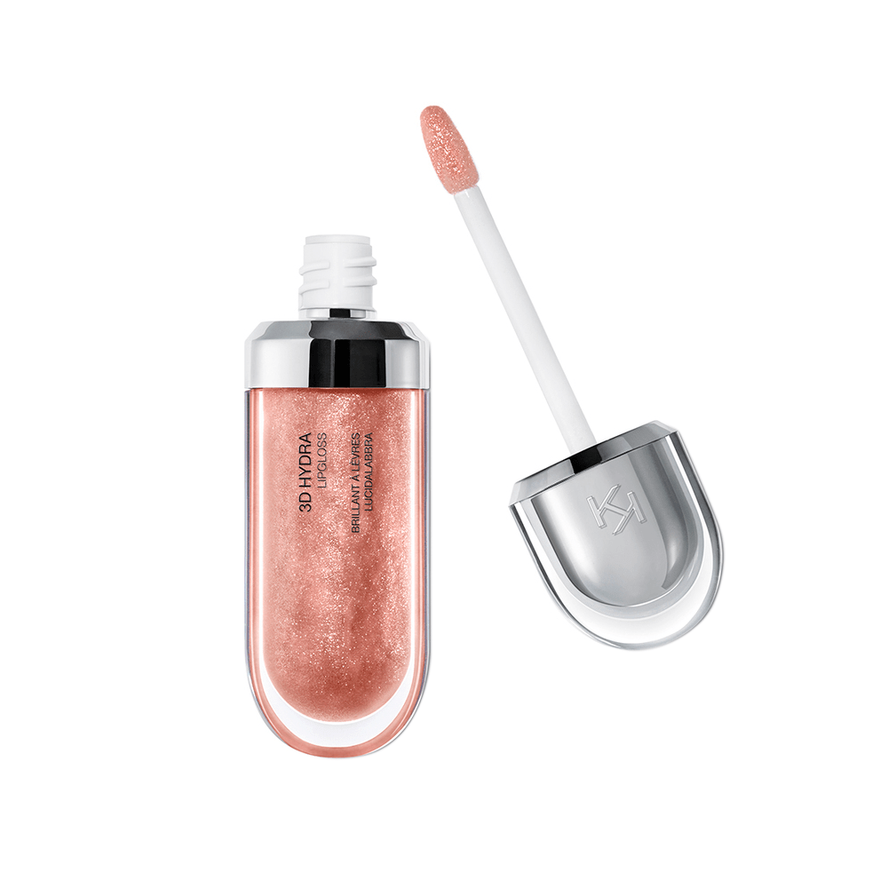 Batom Liquido Kiko Lip Gloss 3D Hydra Cor 18 Golden Sparkle