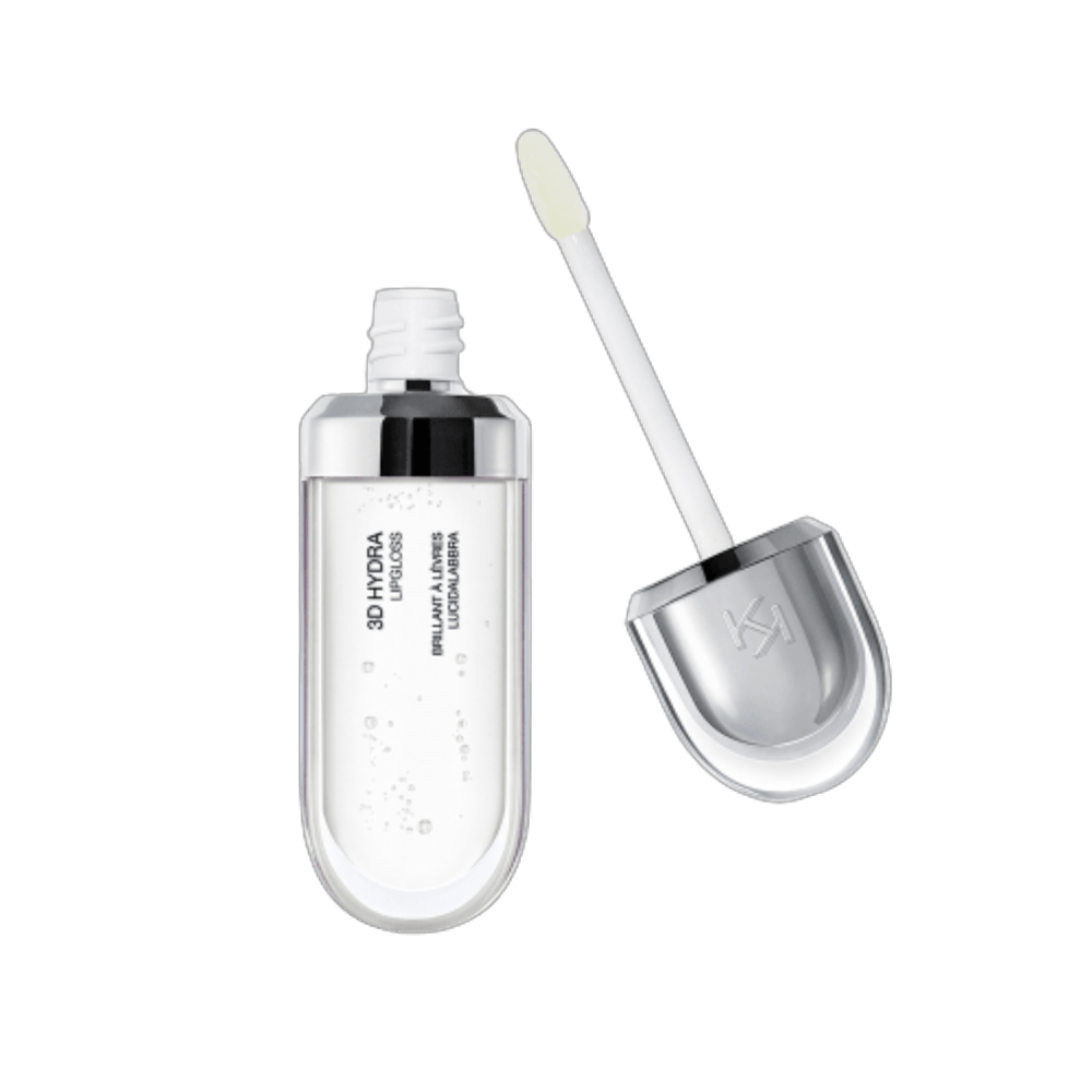 Batom Liquido Kiko Lip Gloss 3D Hydra Cor 01 Clear