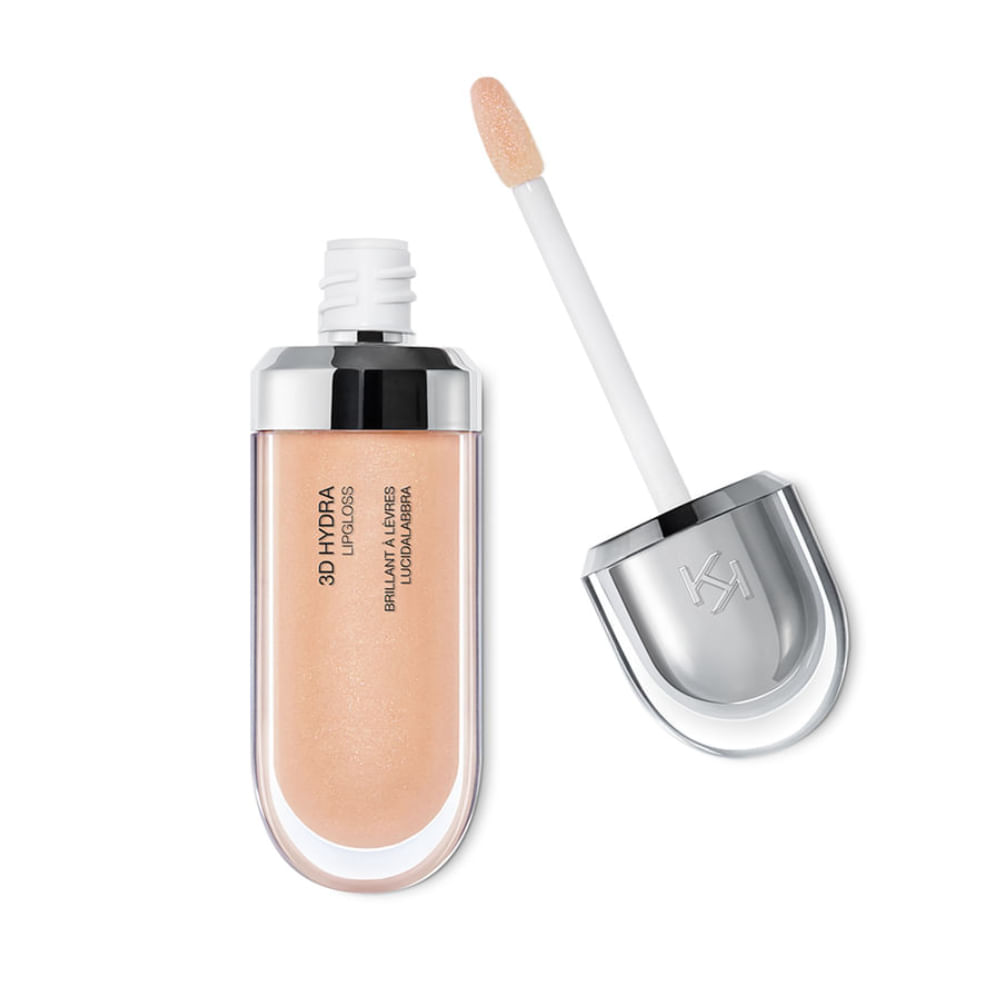 Batom Liquido Kiko Lip Gloss 3D Hydra Cor 02 Natural Beige