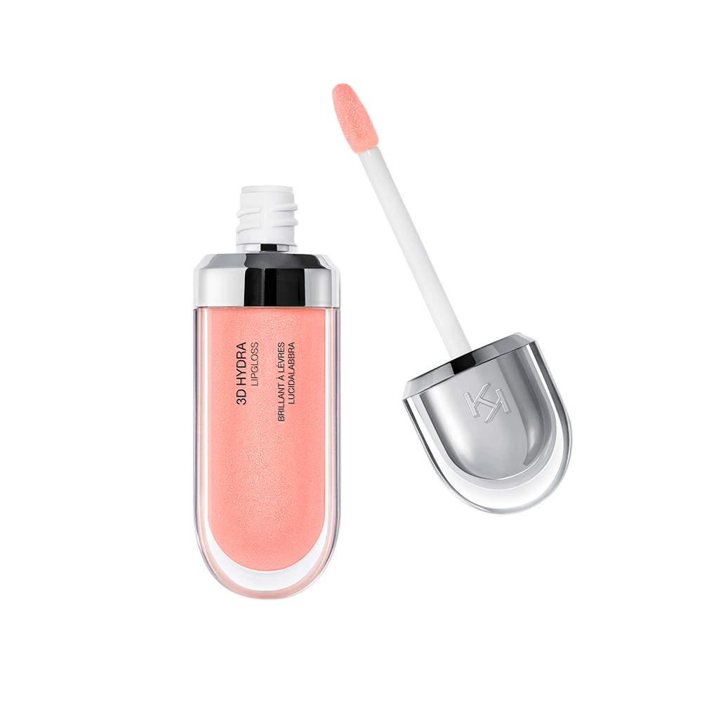 Batom Liquido Kiko Lip Gloss 3D Hydra Cor 03 Pearly Apricot