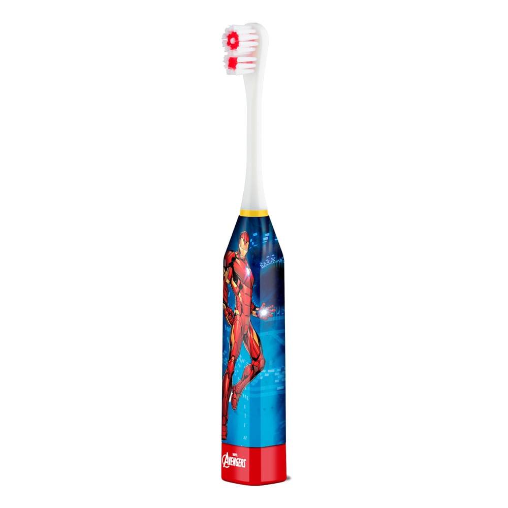 Escova Dental Elétrica Infantil Marvel Homem de Ferro Kids Health Pro Multilaser Saúde