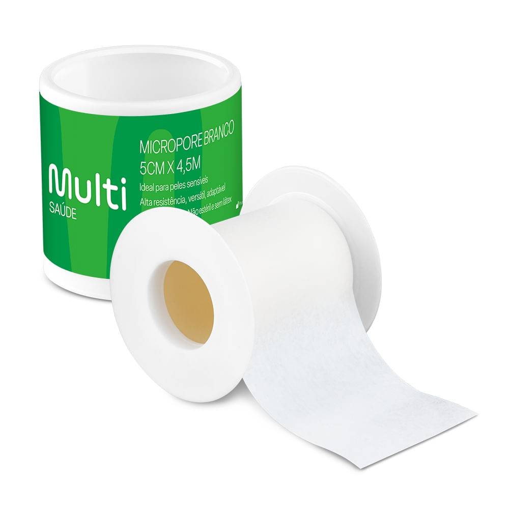 Micropore Multilaser 5x4,5cm Branco
