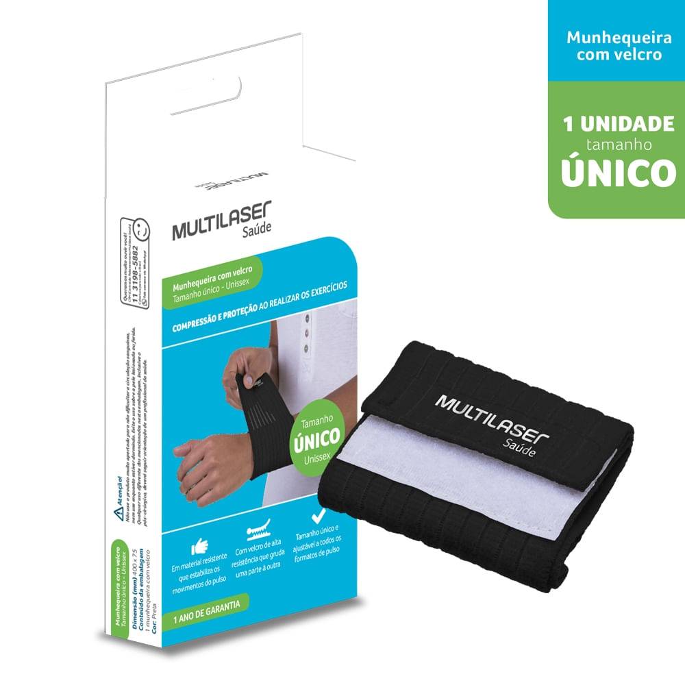 Munhequeira com Velcro Multilaser Saúde HC336