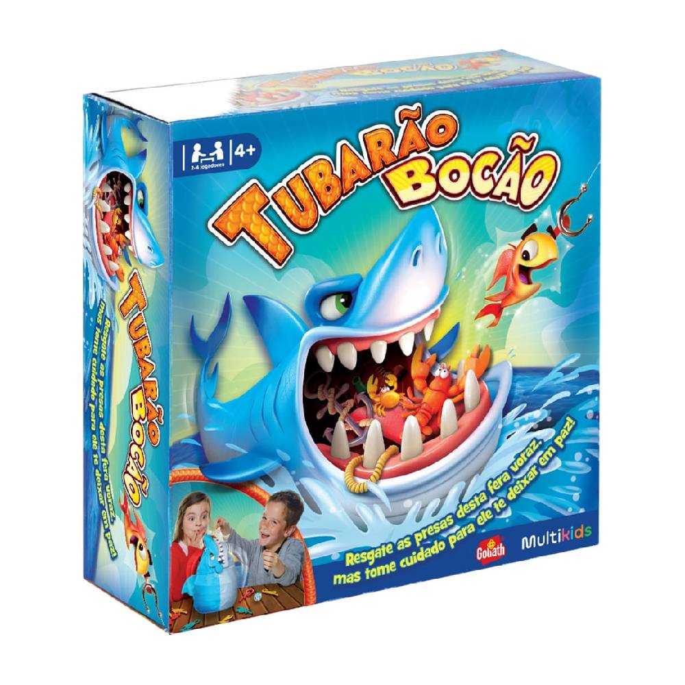 Jogo Tubarão Multikids Bocão