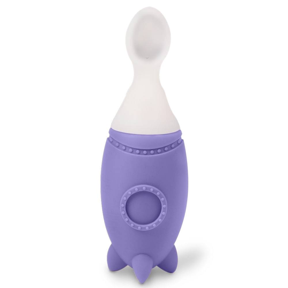 Colher Dosadora Rocket Azul Nasa Collection Multikids Baby BB1200