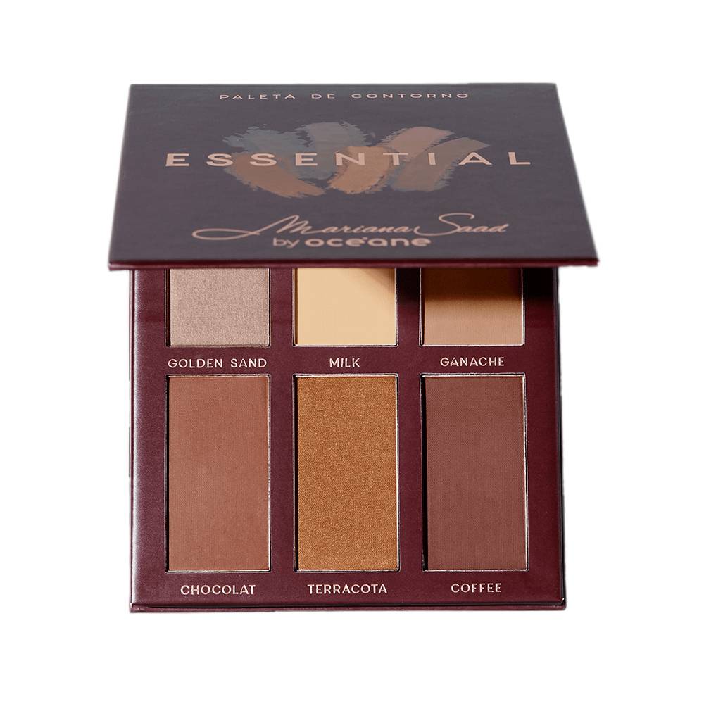 Paleta De Contorno Mariana Saad By Océane Essential Contour Palette 21g