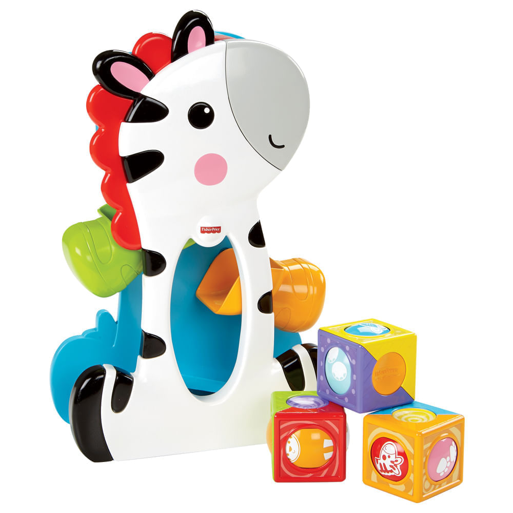 Blocos Surpresa Zebra Fisher-Price