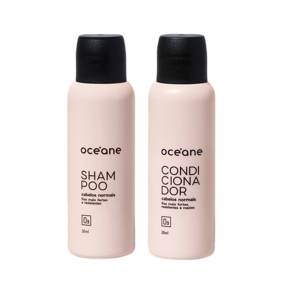 Kit Océane Cabelos Normais Shampoo 30Ml + Condicionador 30Ml