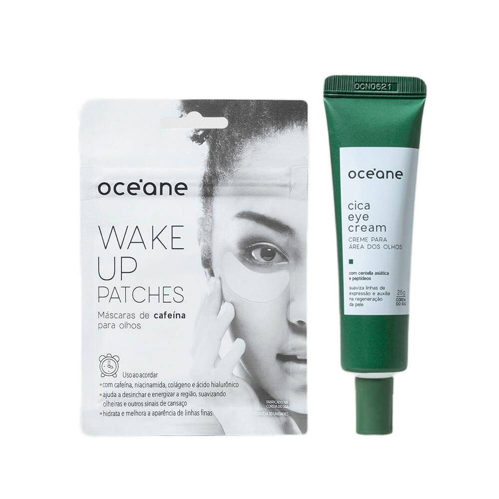 Kit Océane Creme Para Área Dos Olhos + Máscara Para Olhos