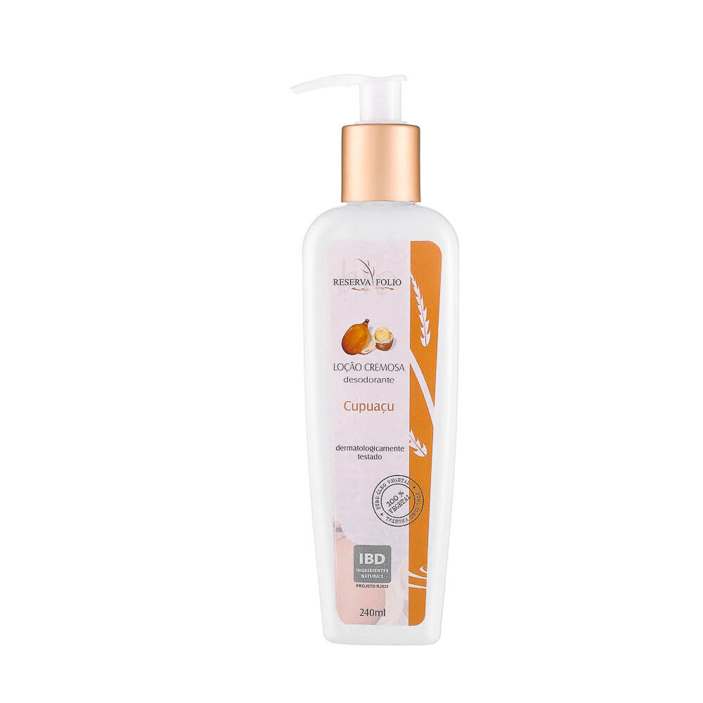 Loção Hidratante Corporal Reserva Folio Natural Cupuaçu 240Ml