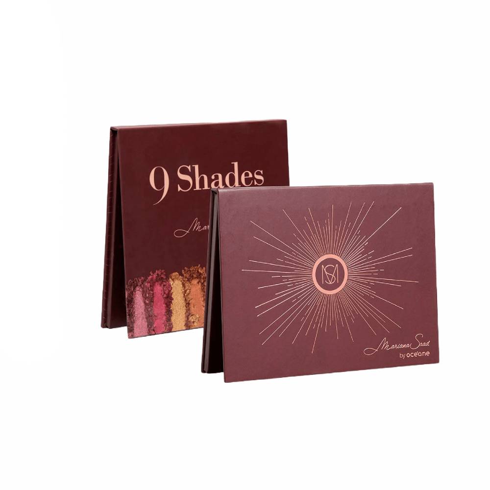 Kit Mariana Saad By Océane Paleta De Sombras 9 Shades E 12 Shades 2 Unidades